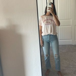 Wildfox “travels well with tequila” shirt